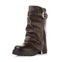 Zip Belt Boot
