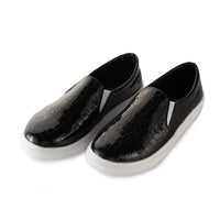 Metallic Scaled Slip-ons