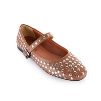 Studded Elegance Ballerina