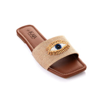 Evil Eye Slipper