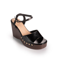 Studded Platform Wedge Sandals