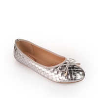 Textured finish Ballerinas