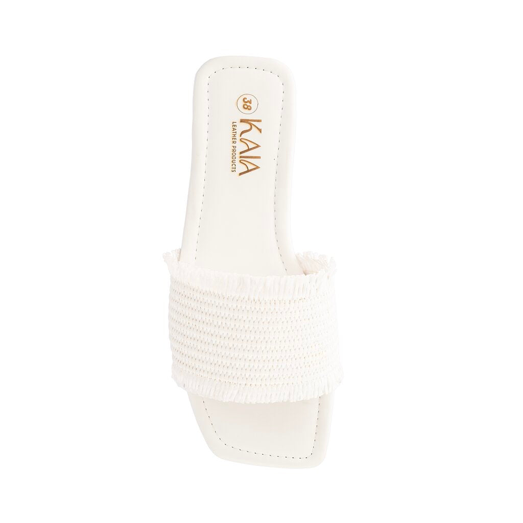 Raffia Slipper