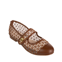Buckle-strap ballerinas