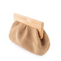 Woven Bead Clutch Bag