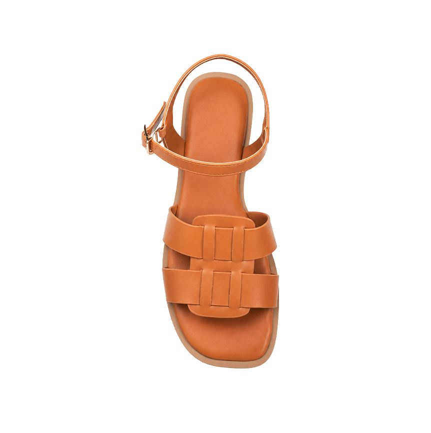 buckle leather sandals