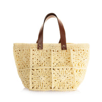 Straw Weave Tote