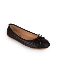 Textured finish Ballerinas