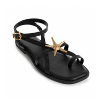 Starfish Strappy Flat Sandals