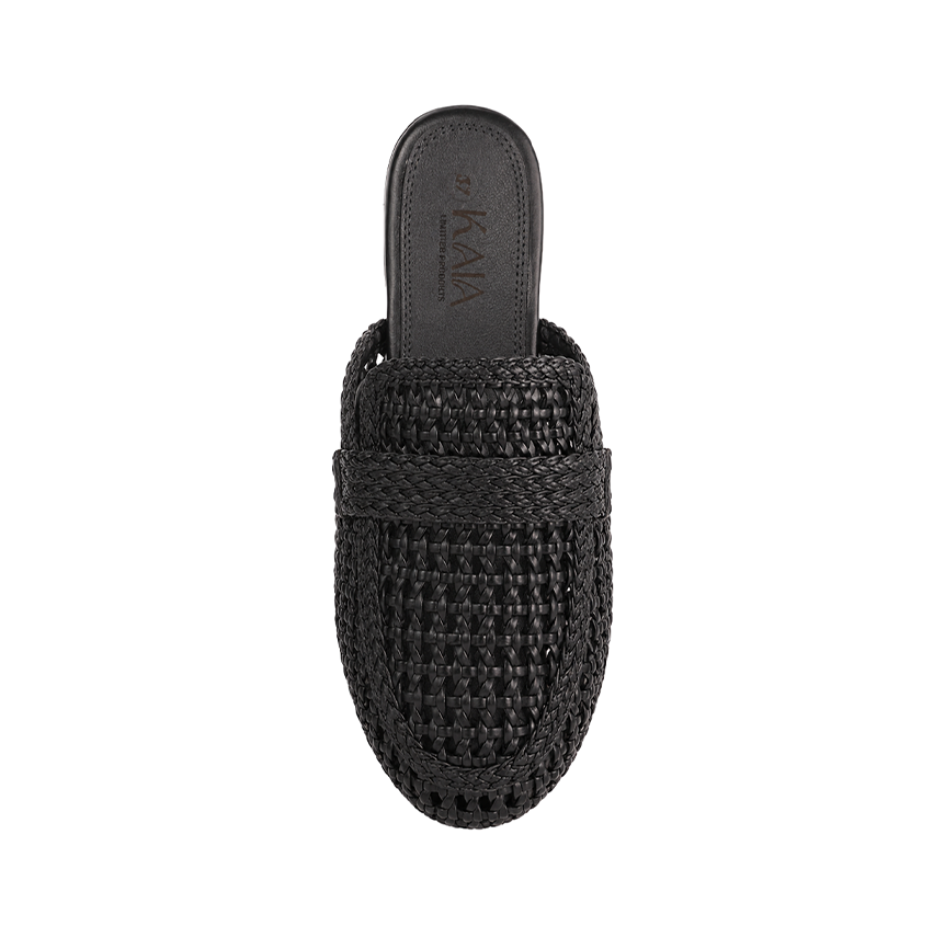 Braided slip-on loafer