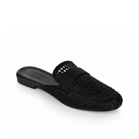 Braided slip-on loafer