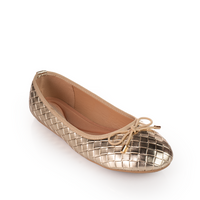 Textured finish Ballerinas