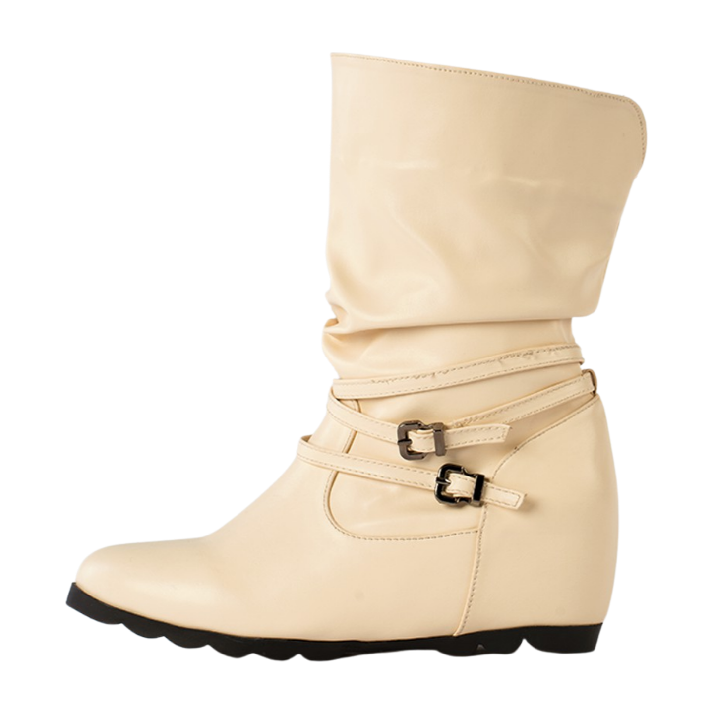 Wedge Half Boots