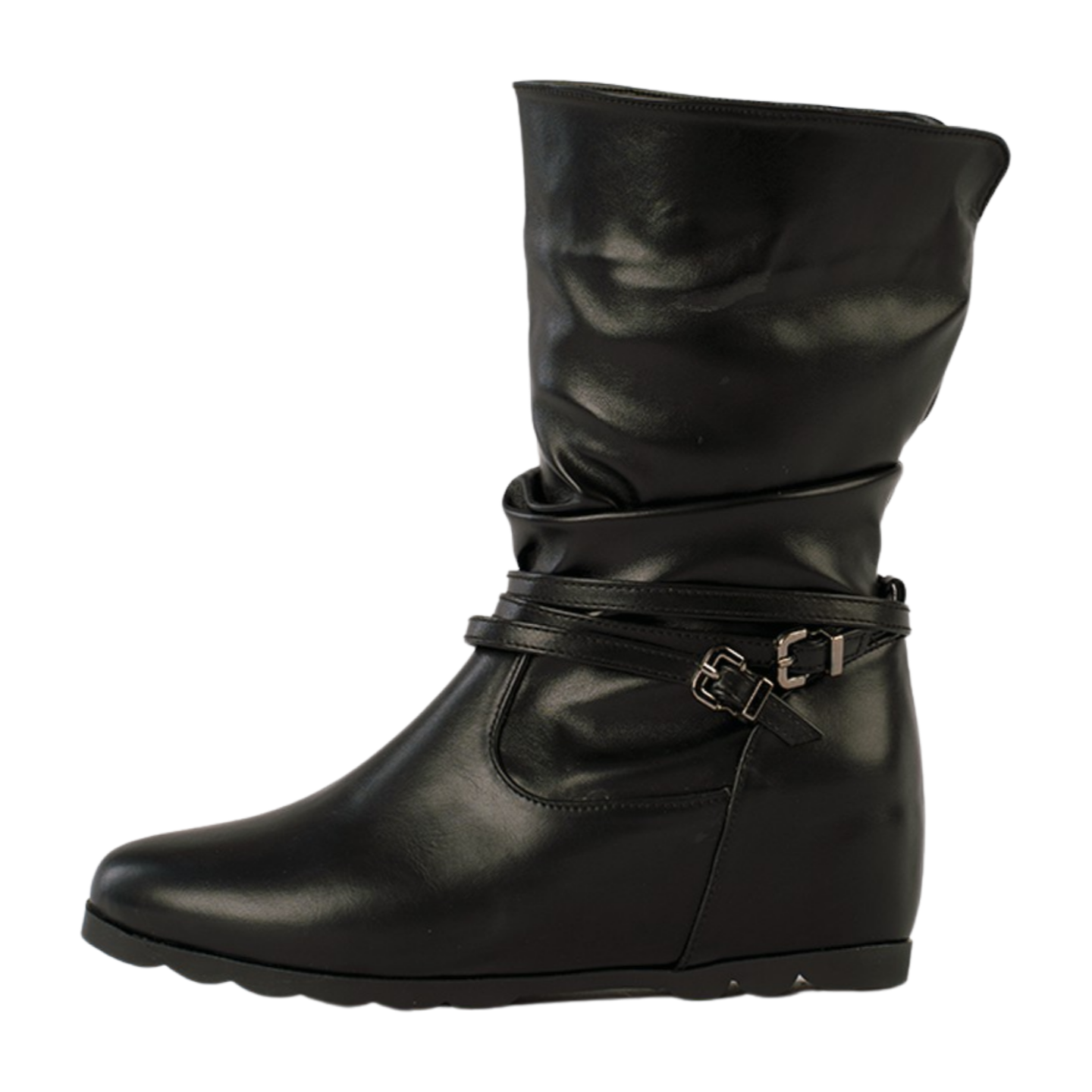 Wedge Half Boots