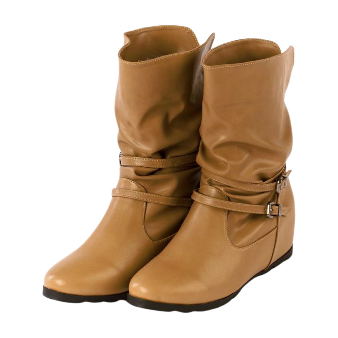 Wedge Half Boots