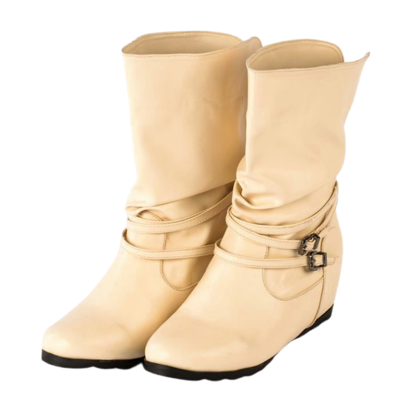 Wedge Half Boots