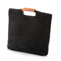 Natural Straw Satchel