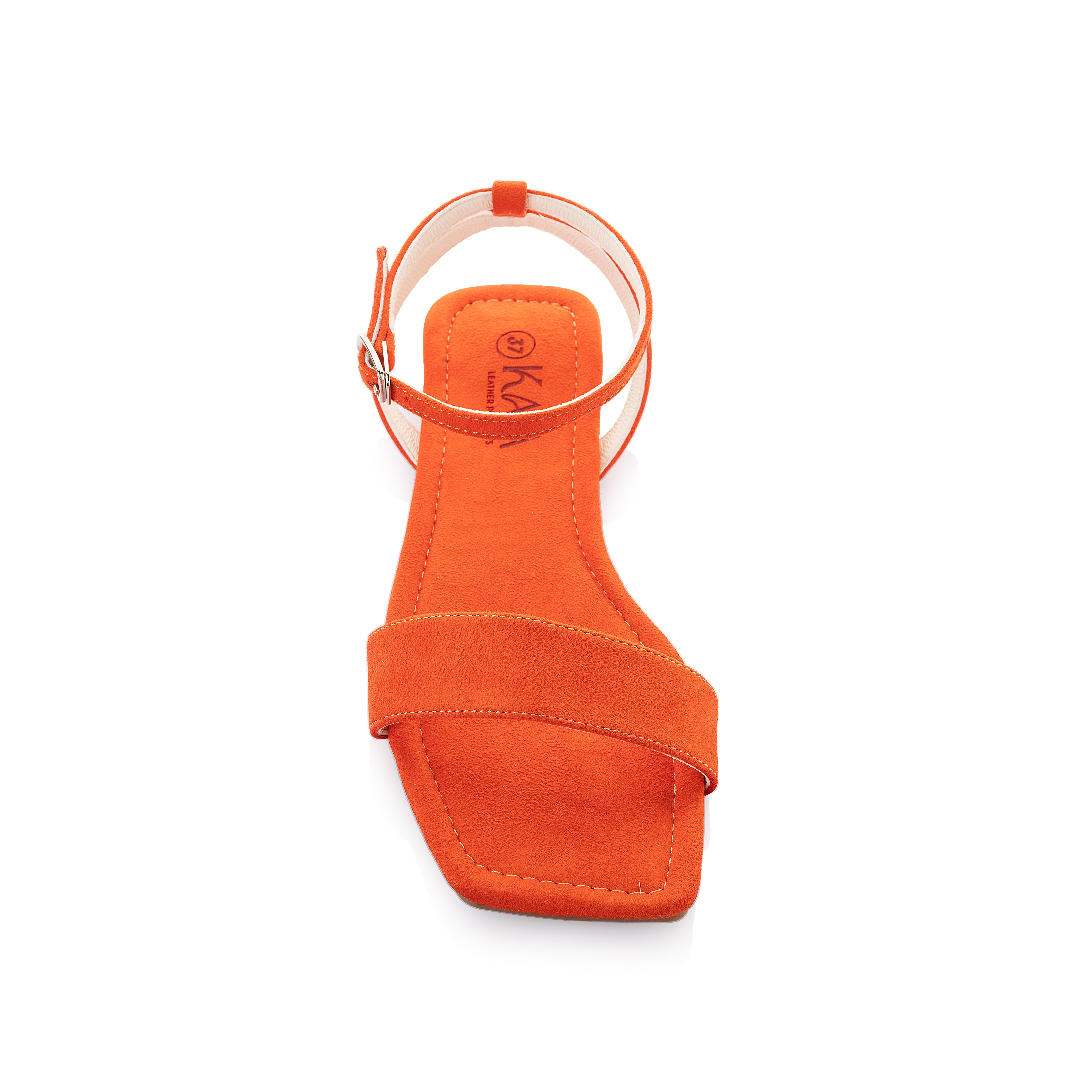 Suede Ankle Strap Sandal