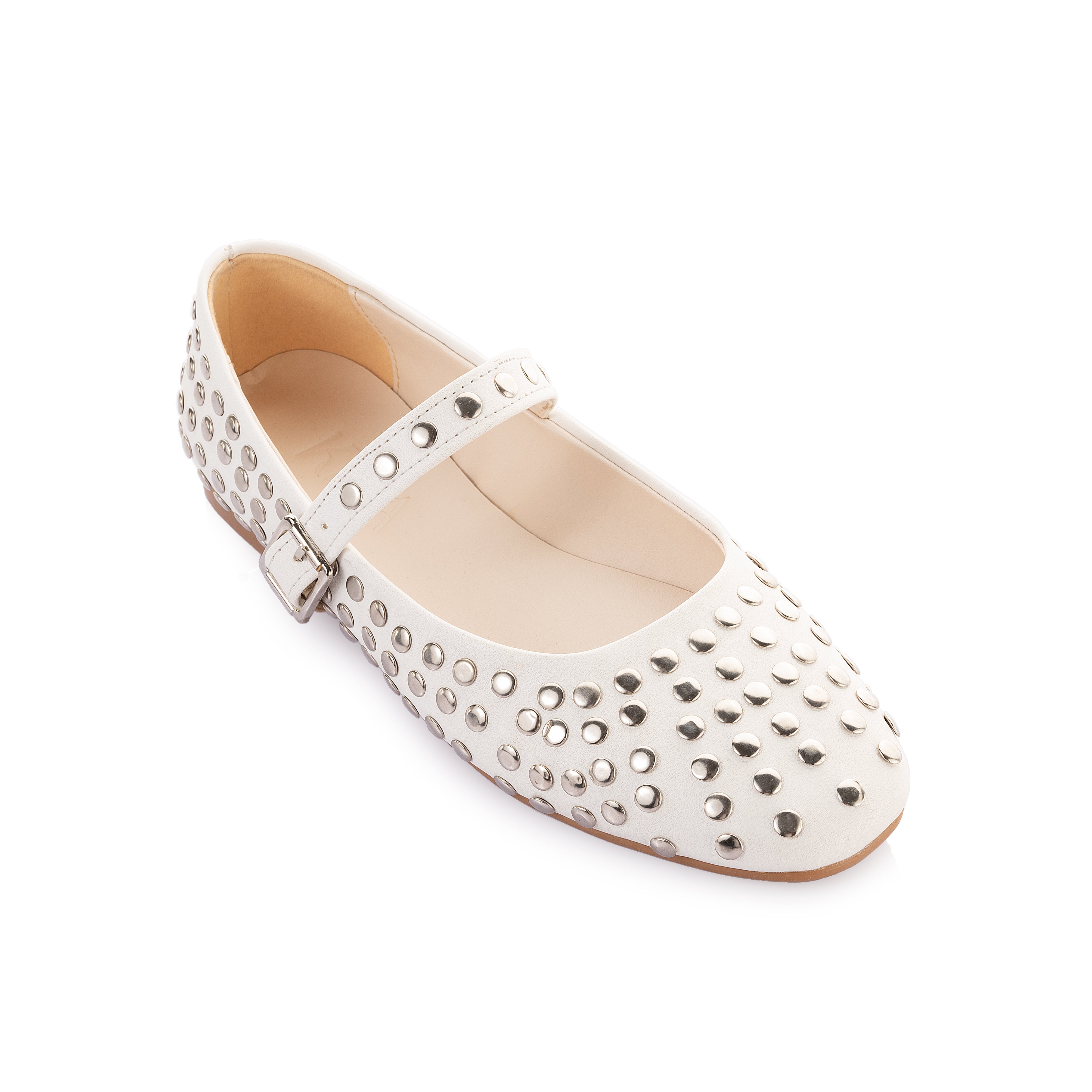 Studded Elegance Ballerina