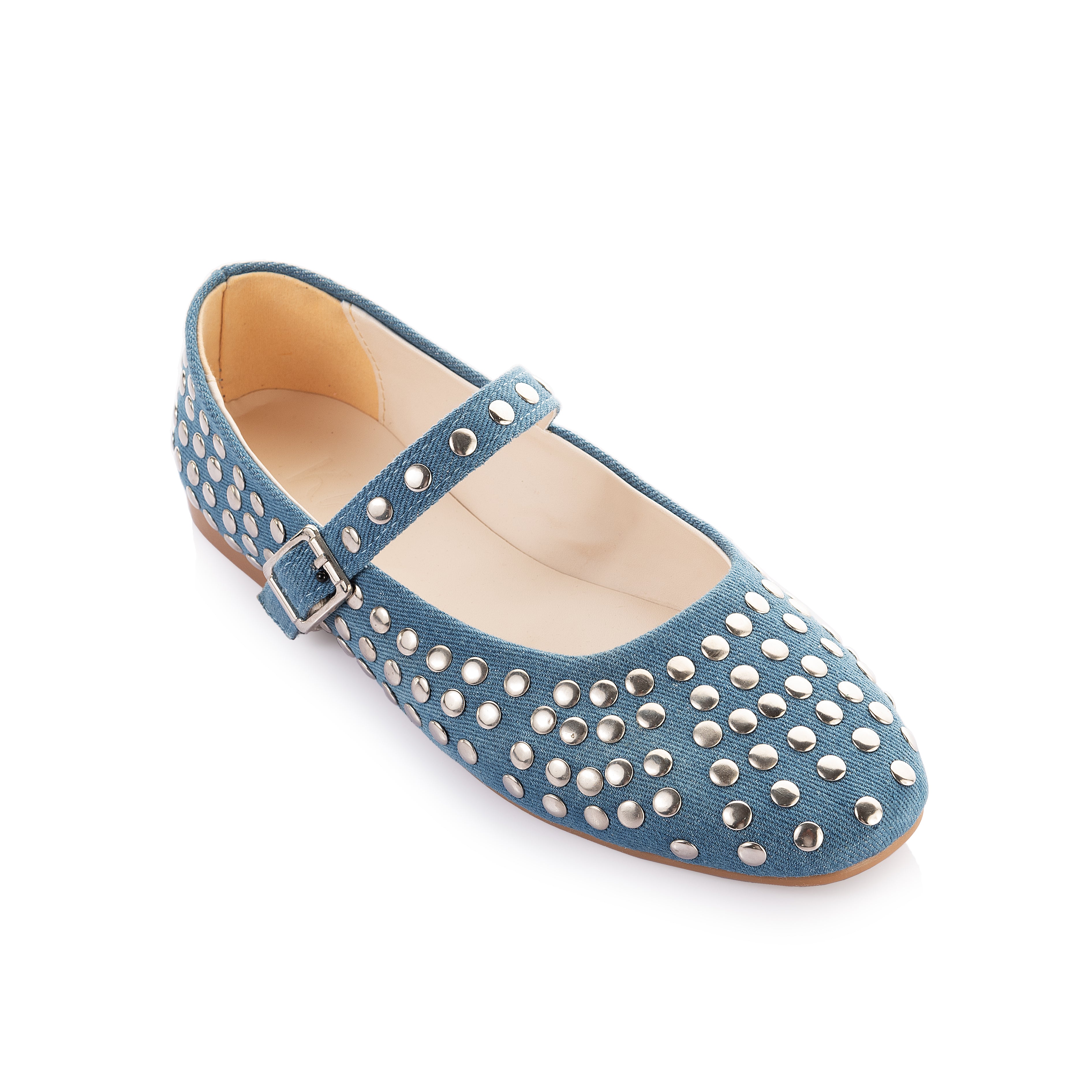 Studded Elegance Ballerina