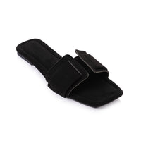 Suede Strap Slippers