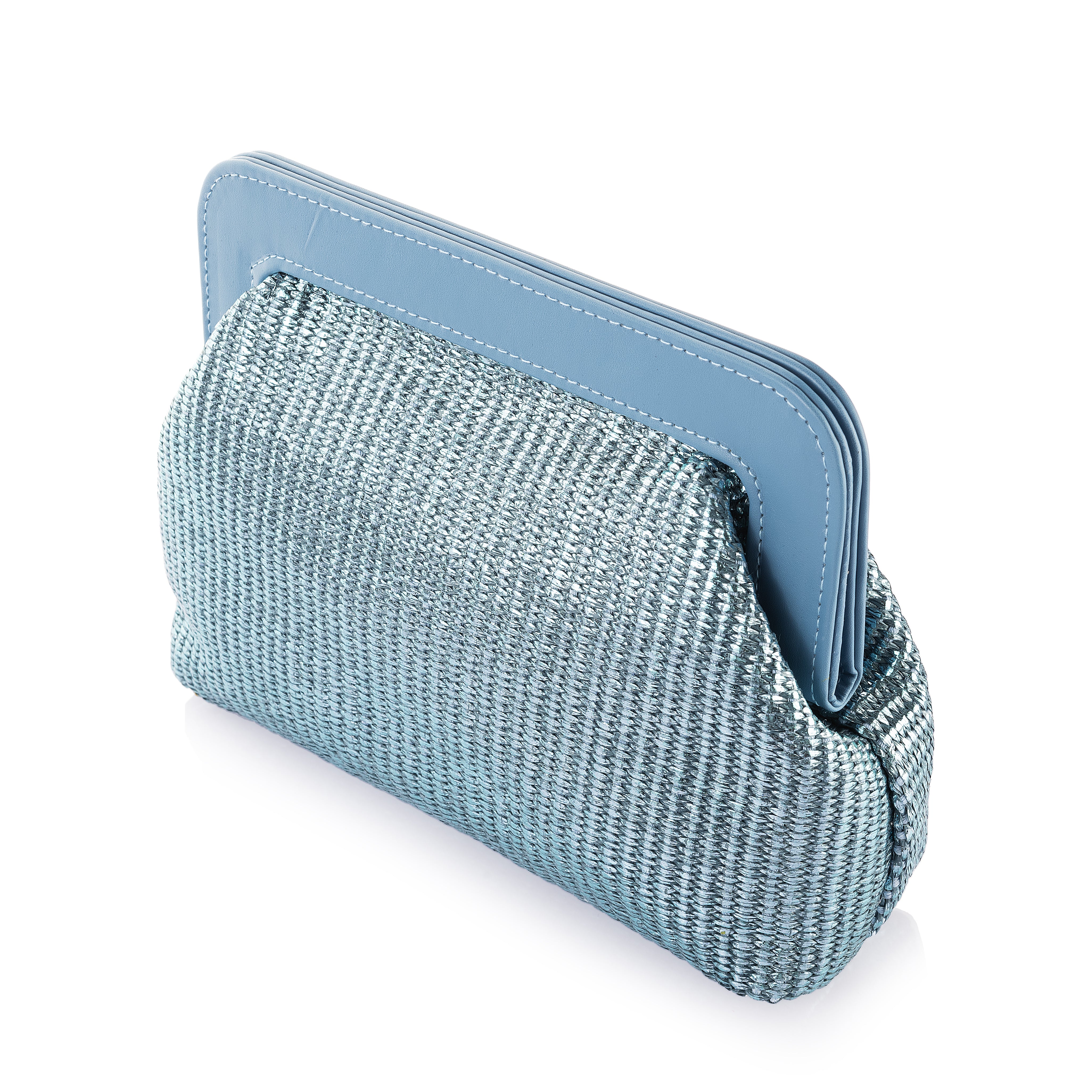 Structured Woven Clutch