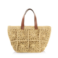 Straw Weave Tote