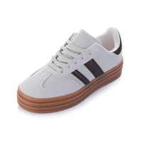 Gum platform sneakers