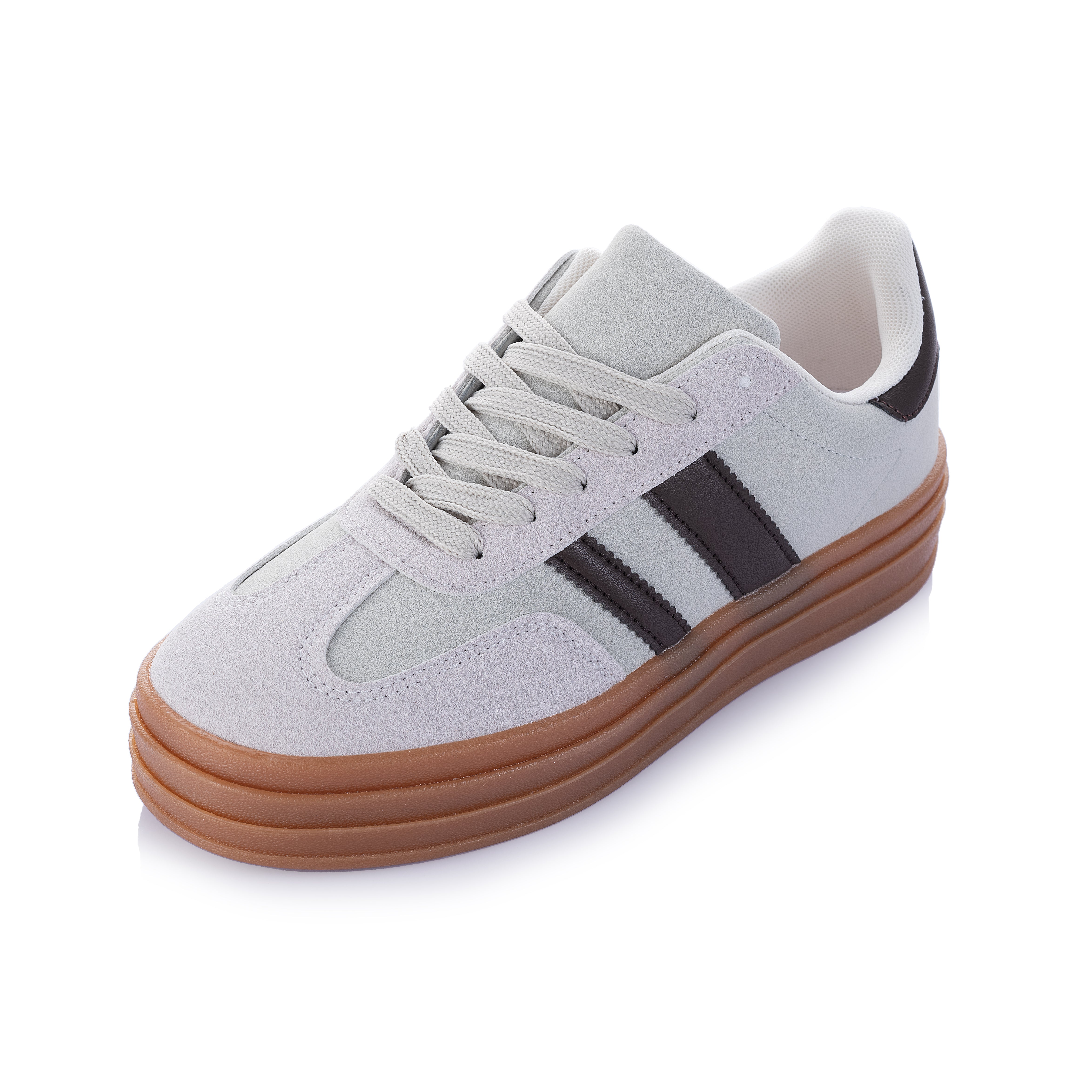 Gum platform sneakers