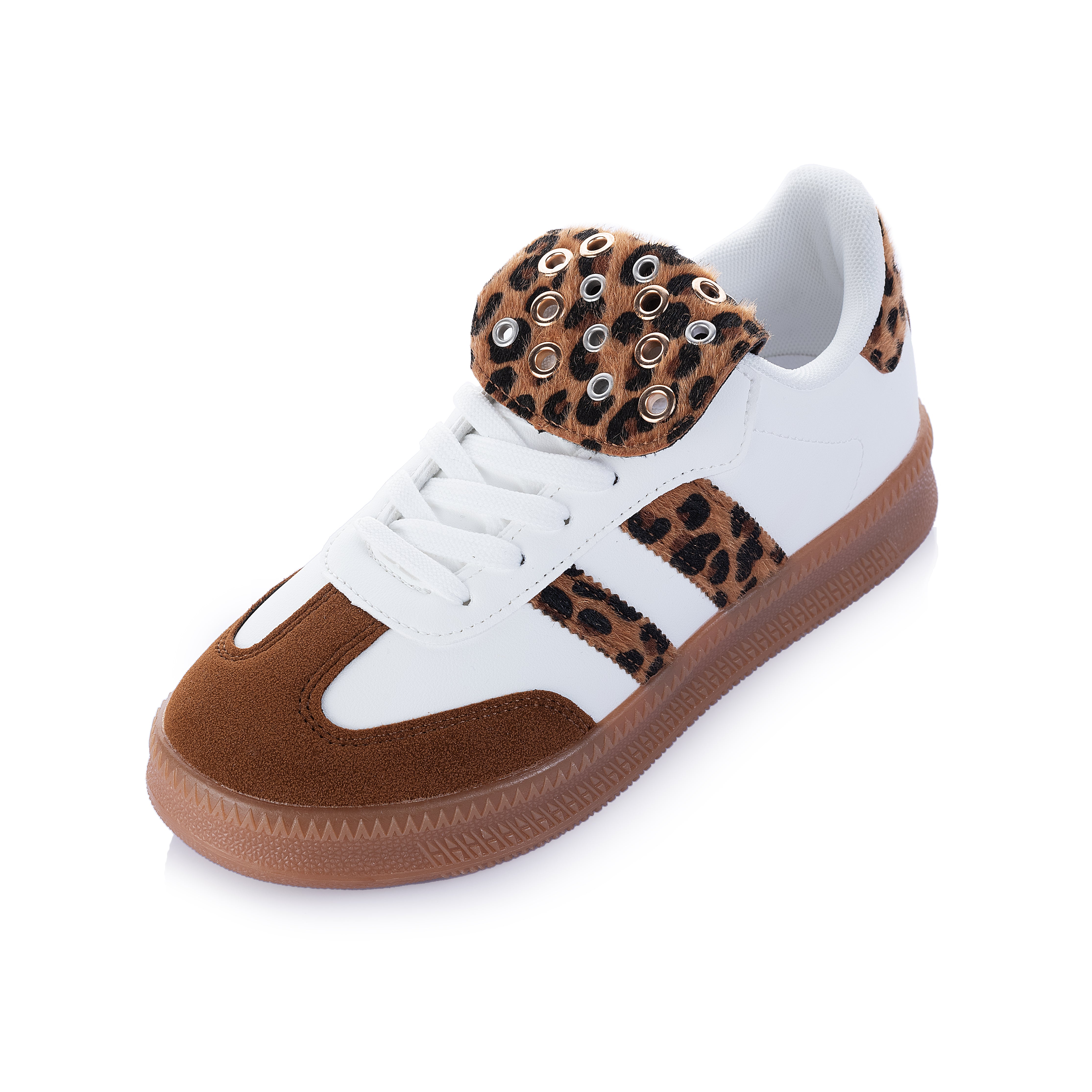 Studded Grommets Sneaker