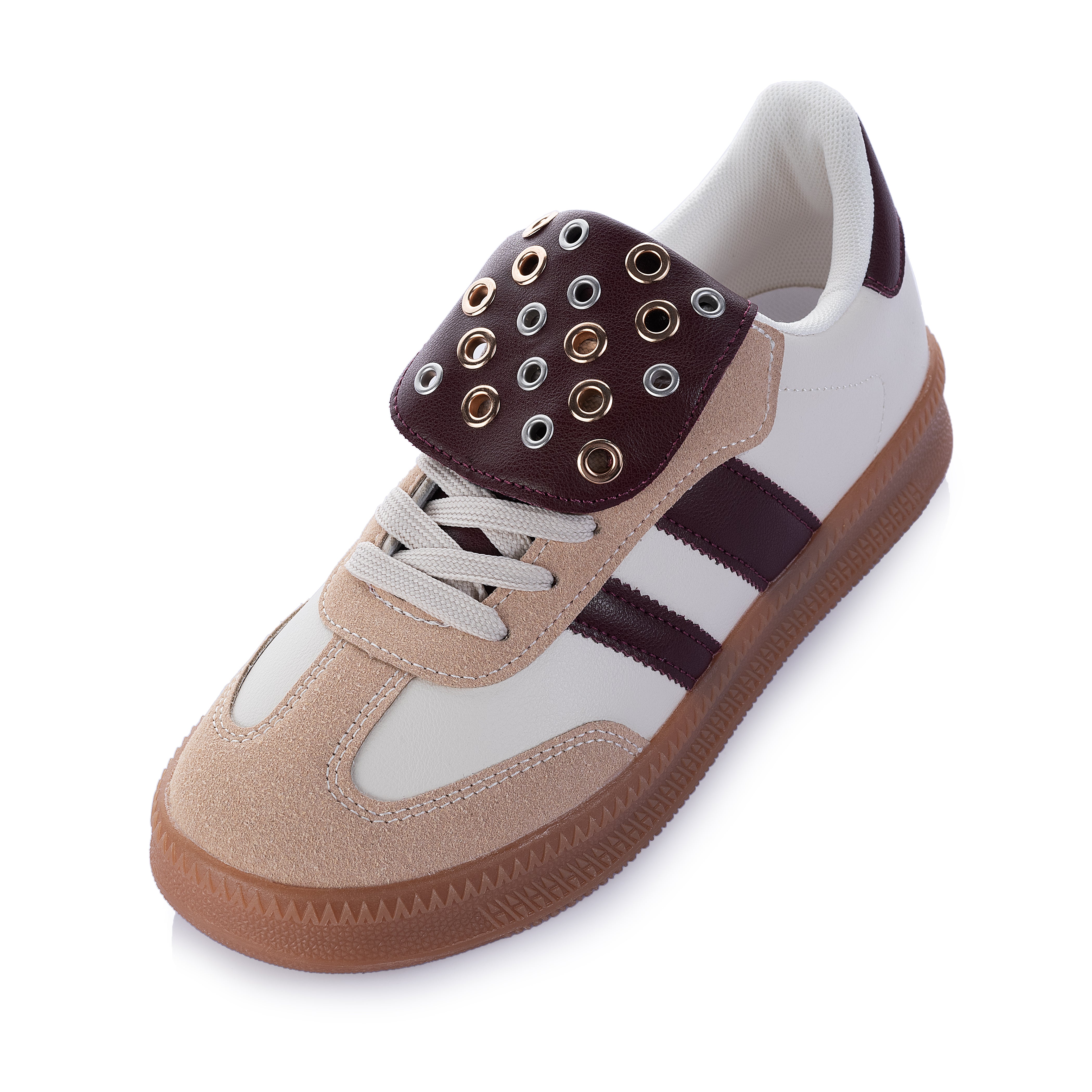 Studded Grommets Sneaker