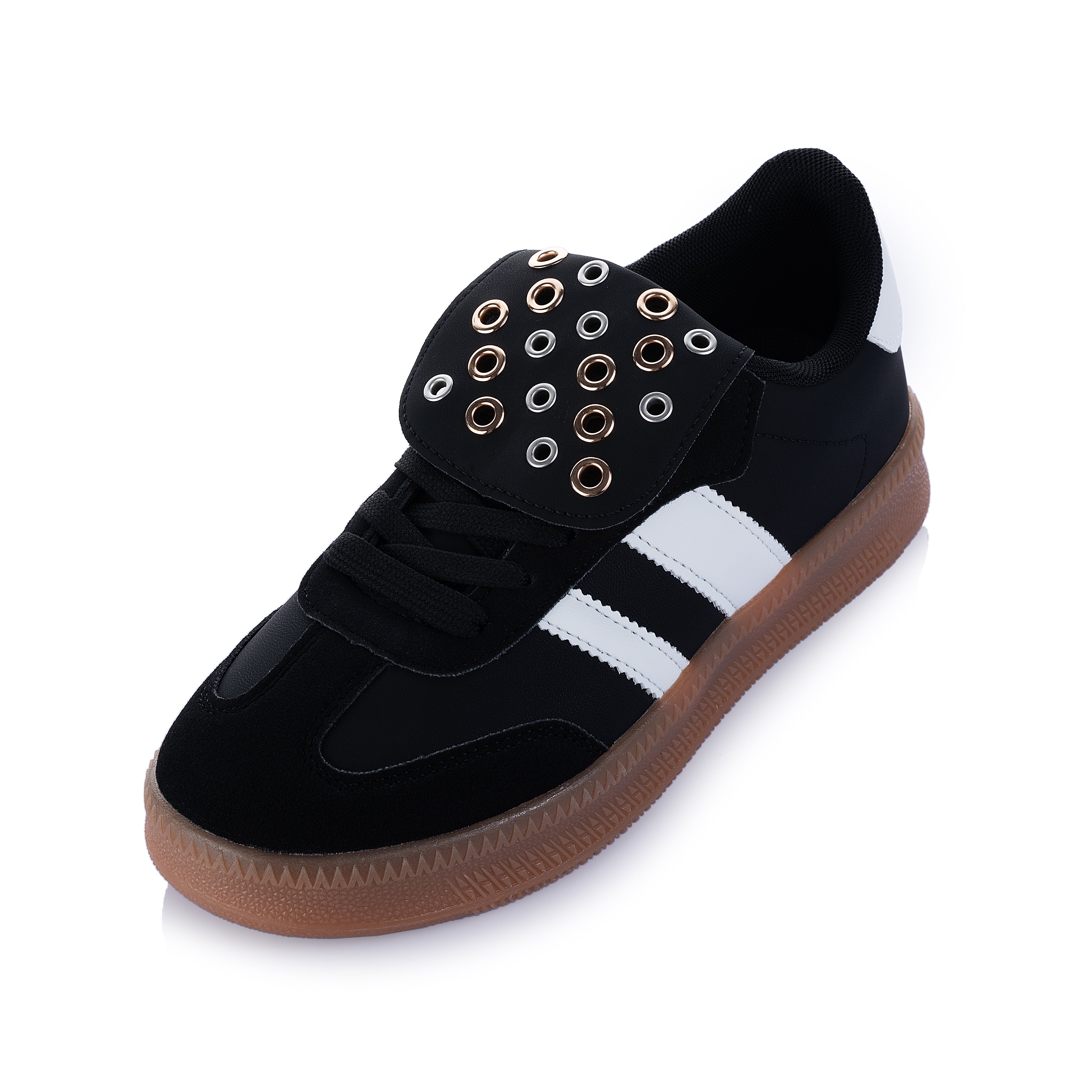 Studded Grommets Sneaker