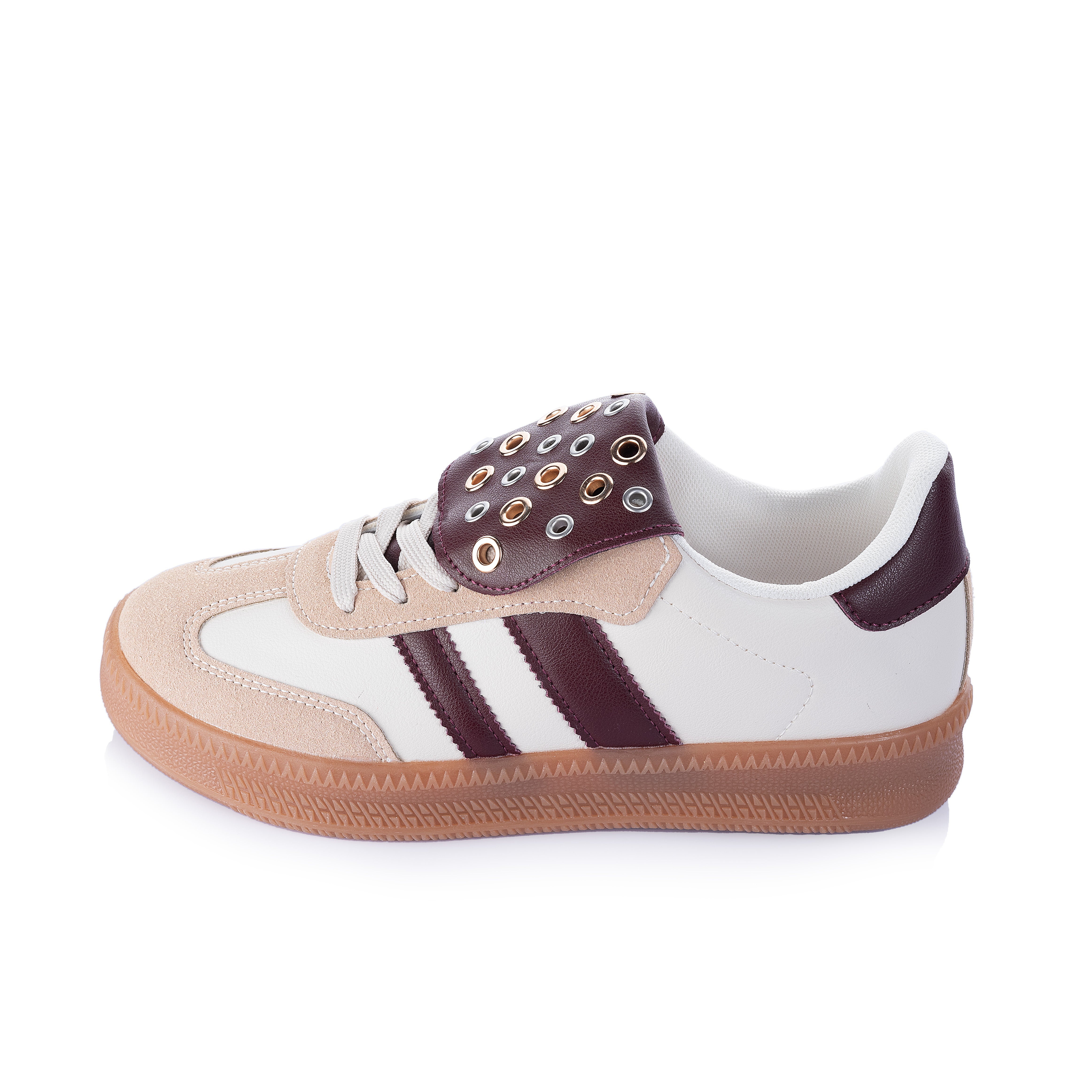 Studded Grommets Sneaker