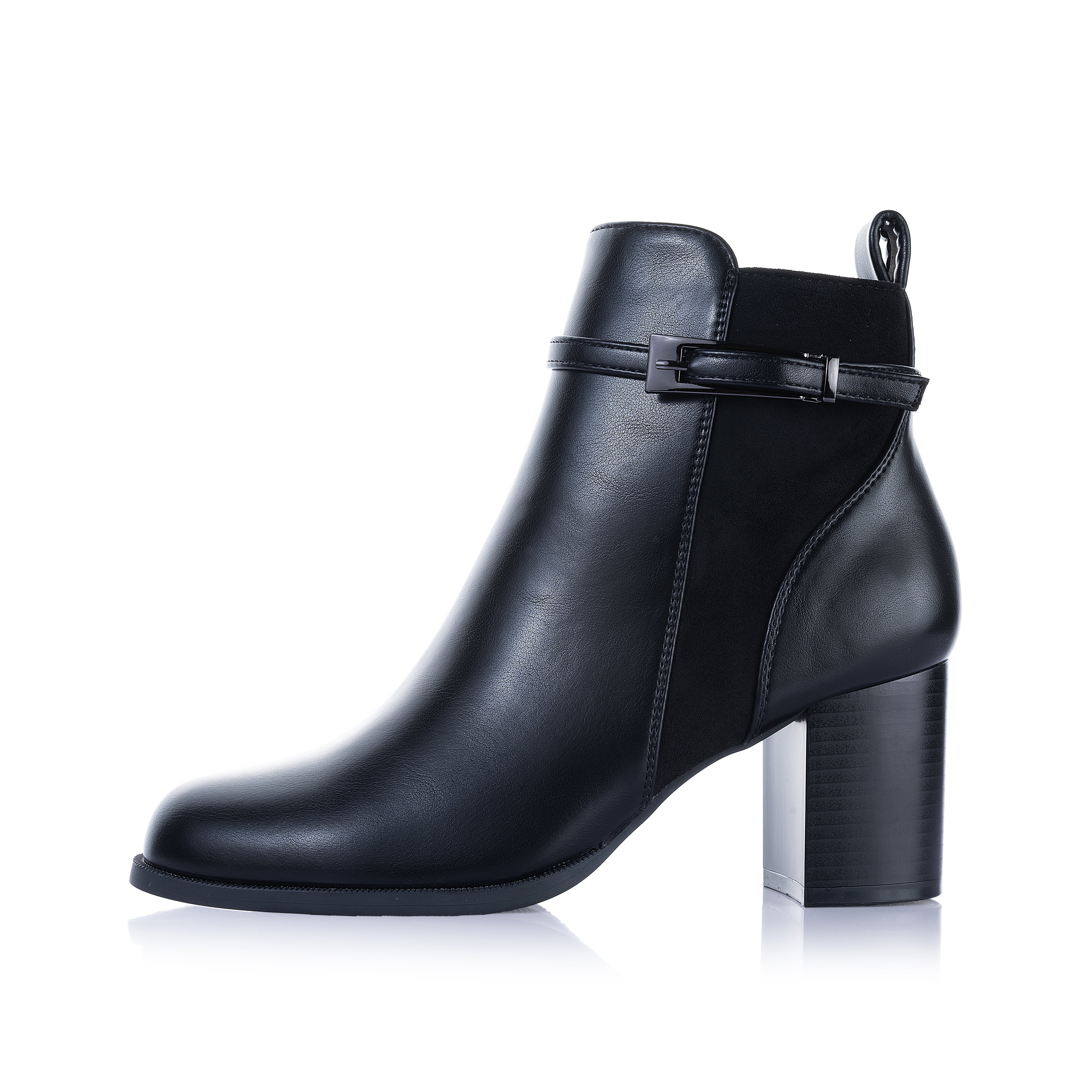buckle ankle boots