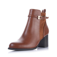 buckle ankle boots