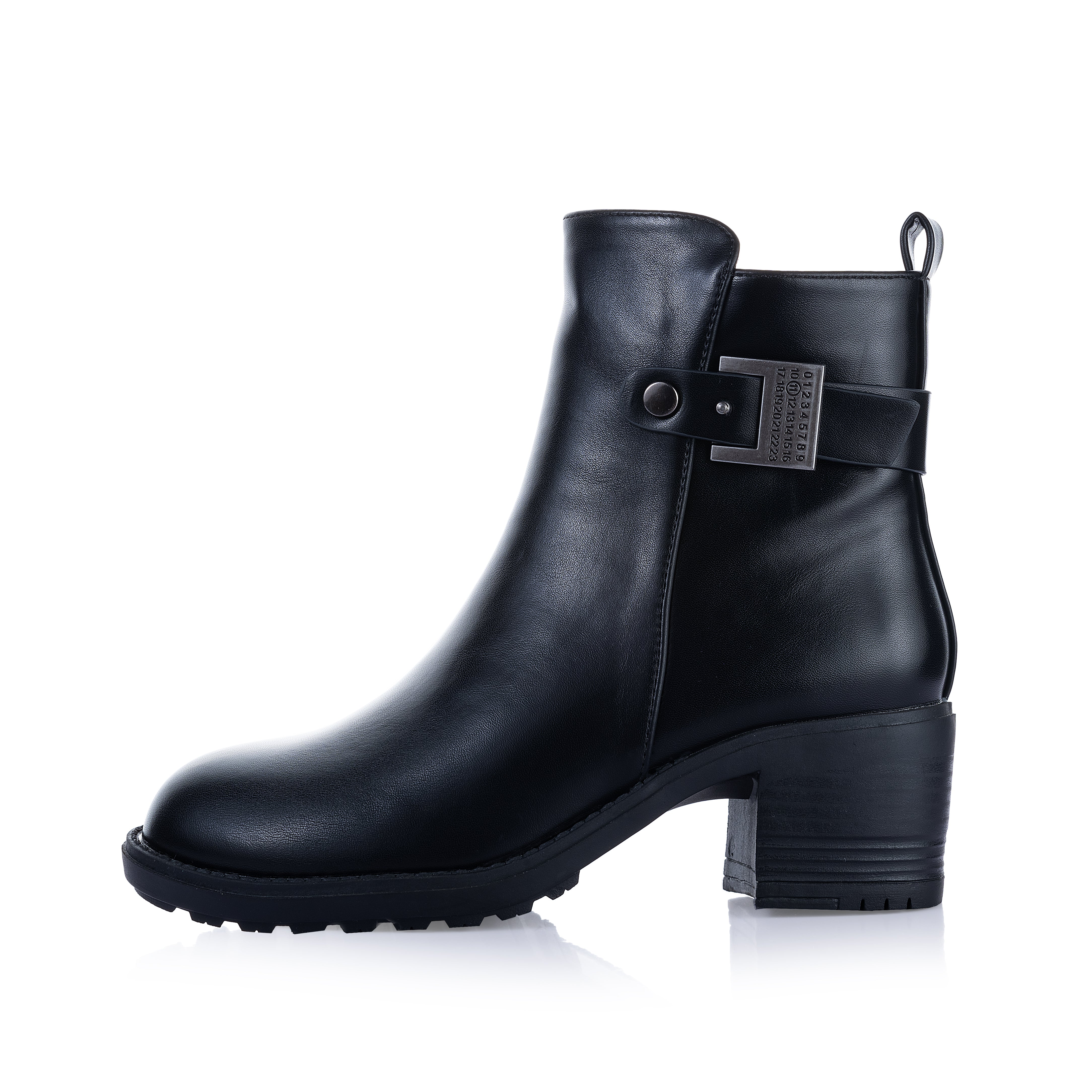Buckle Biker Ankle Boot