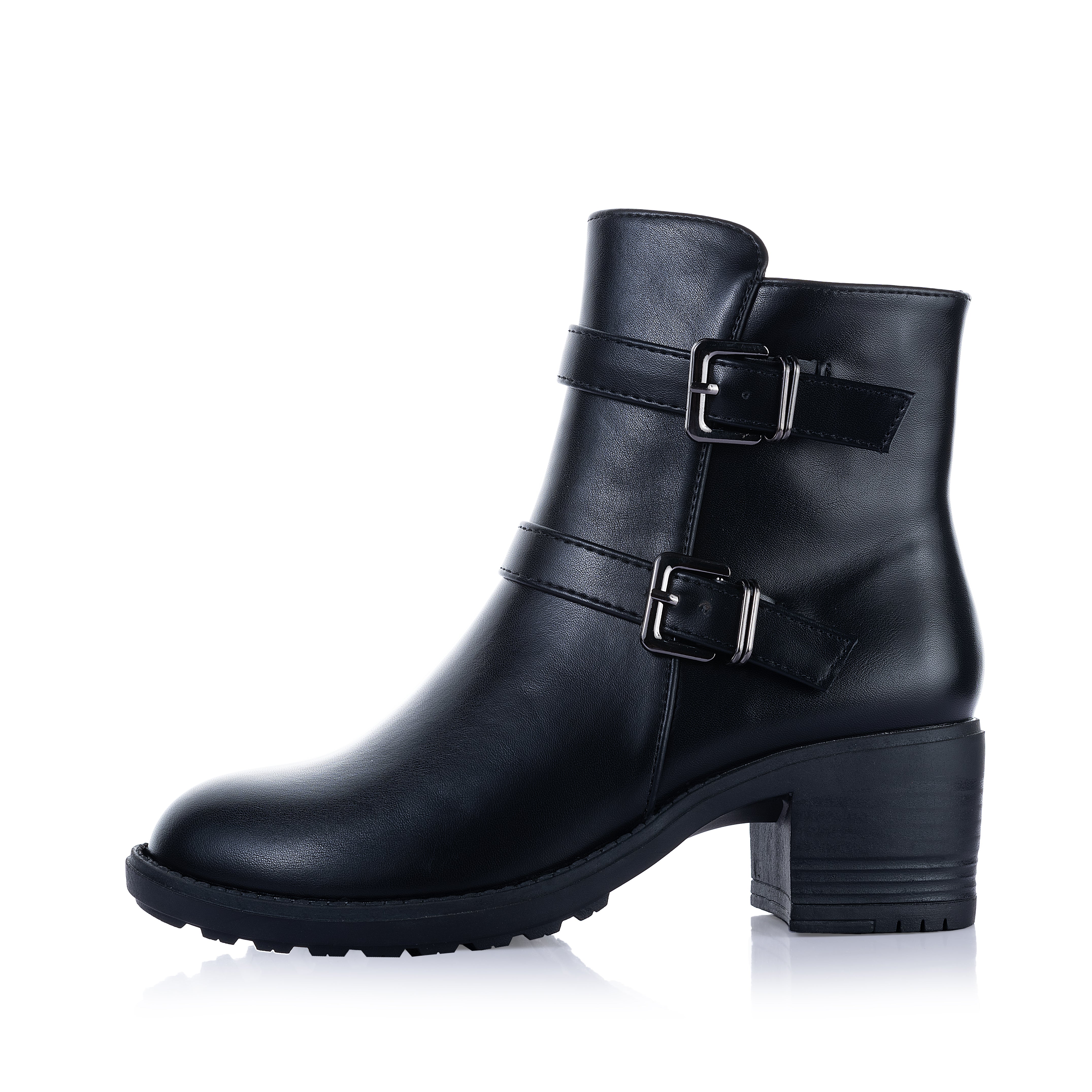 Dual strap Ankle Boot