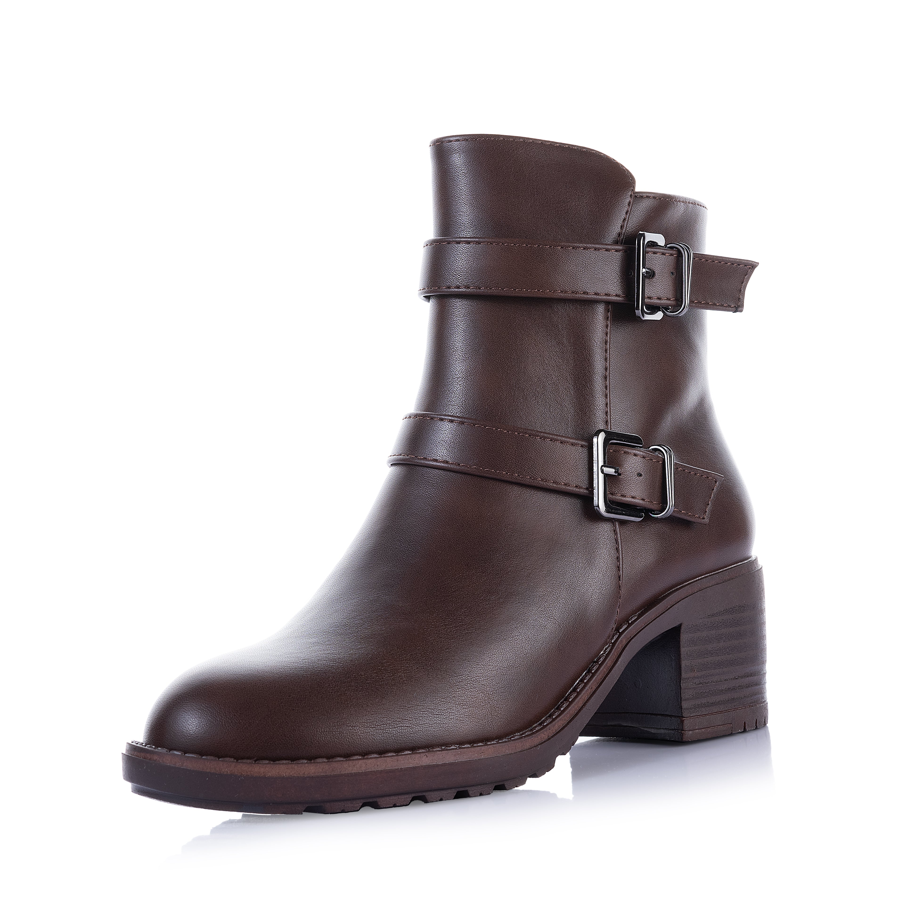 Dual strap Ankle Boot