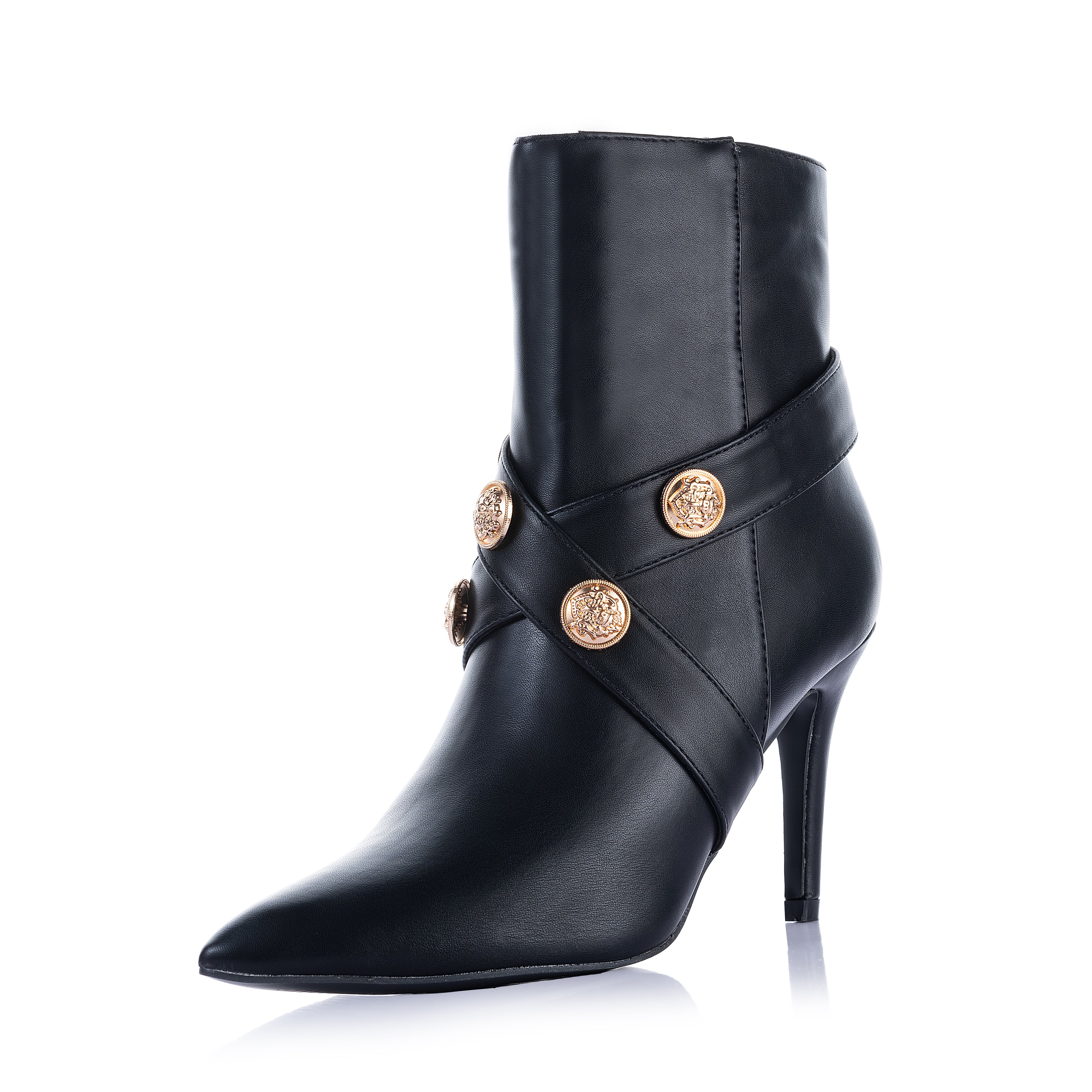 Royal Button Ankle  Boot