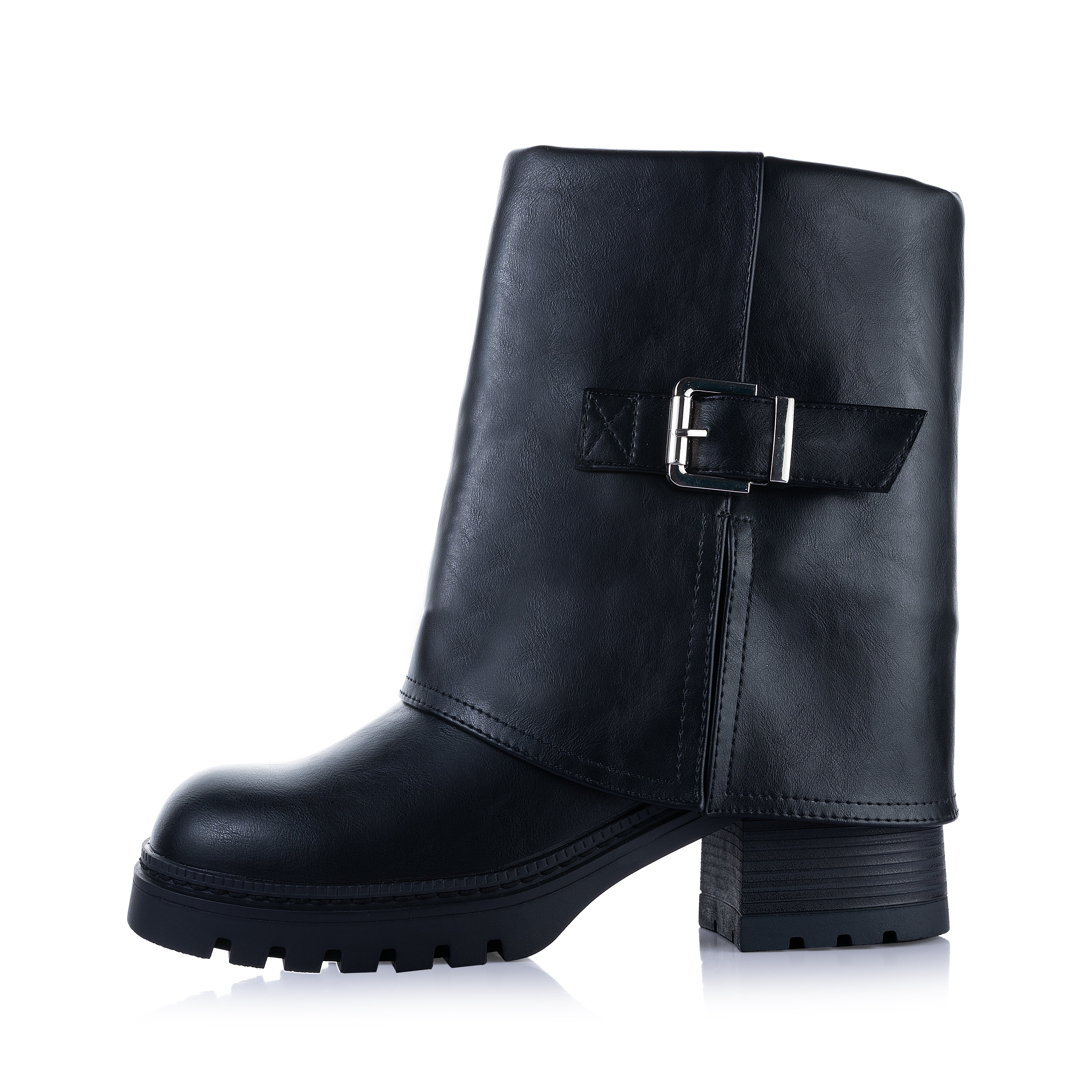 chunky fold over boots