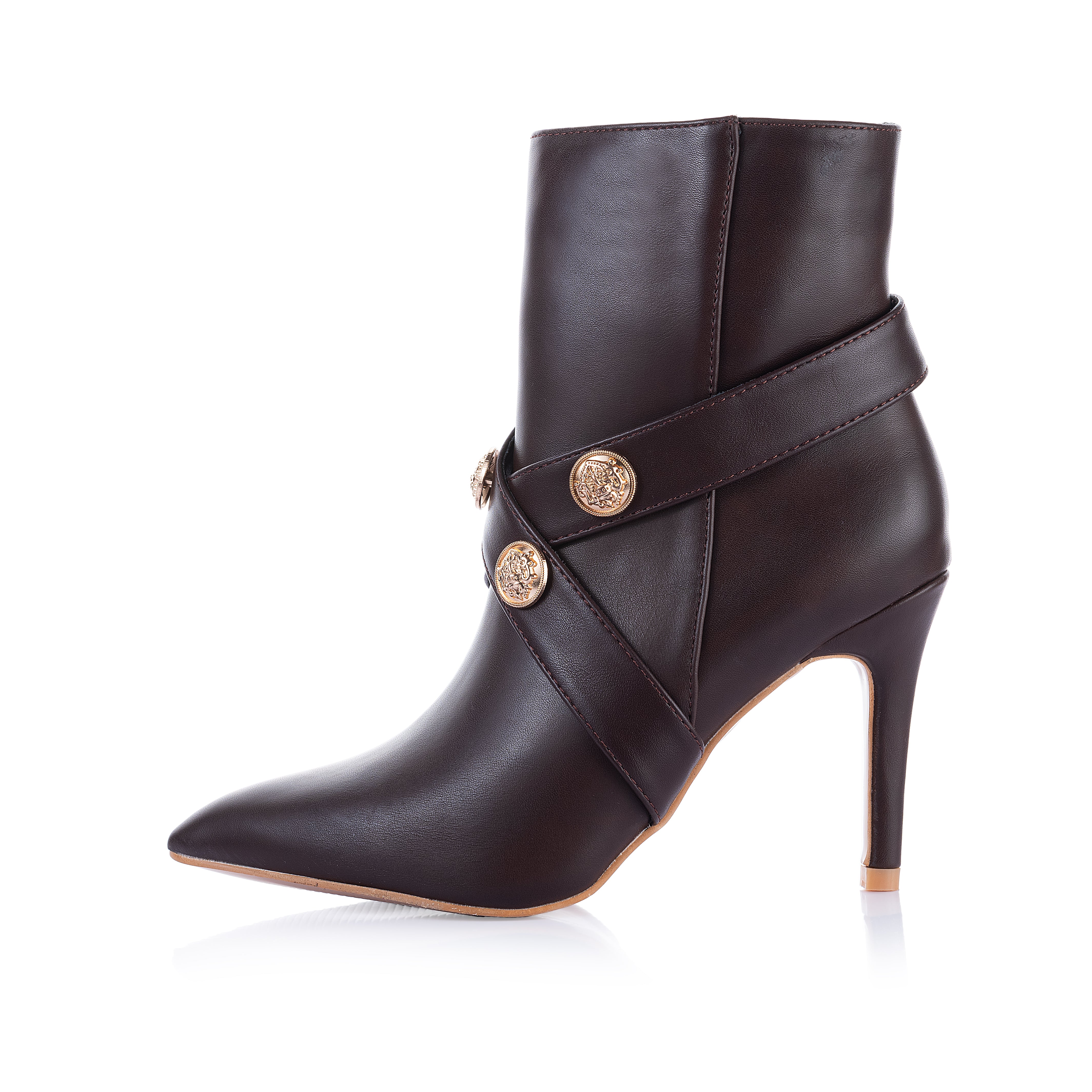 Royal Button Ankle  Boot