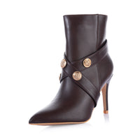 Royal Button Ankle  Boot