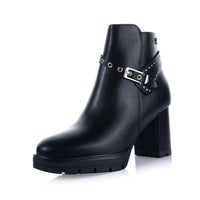 Stud belt Ankle Boot