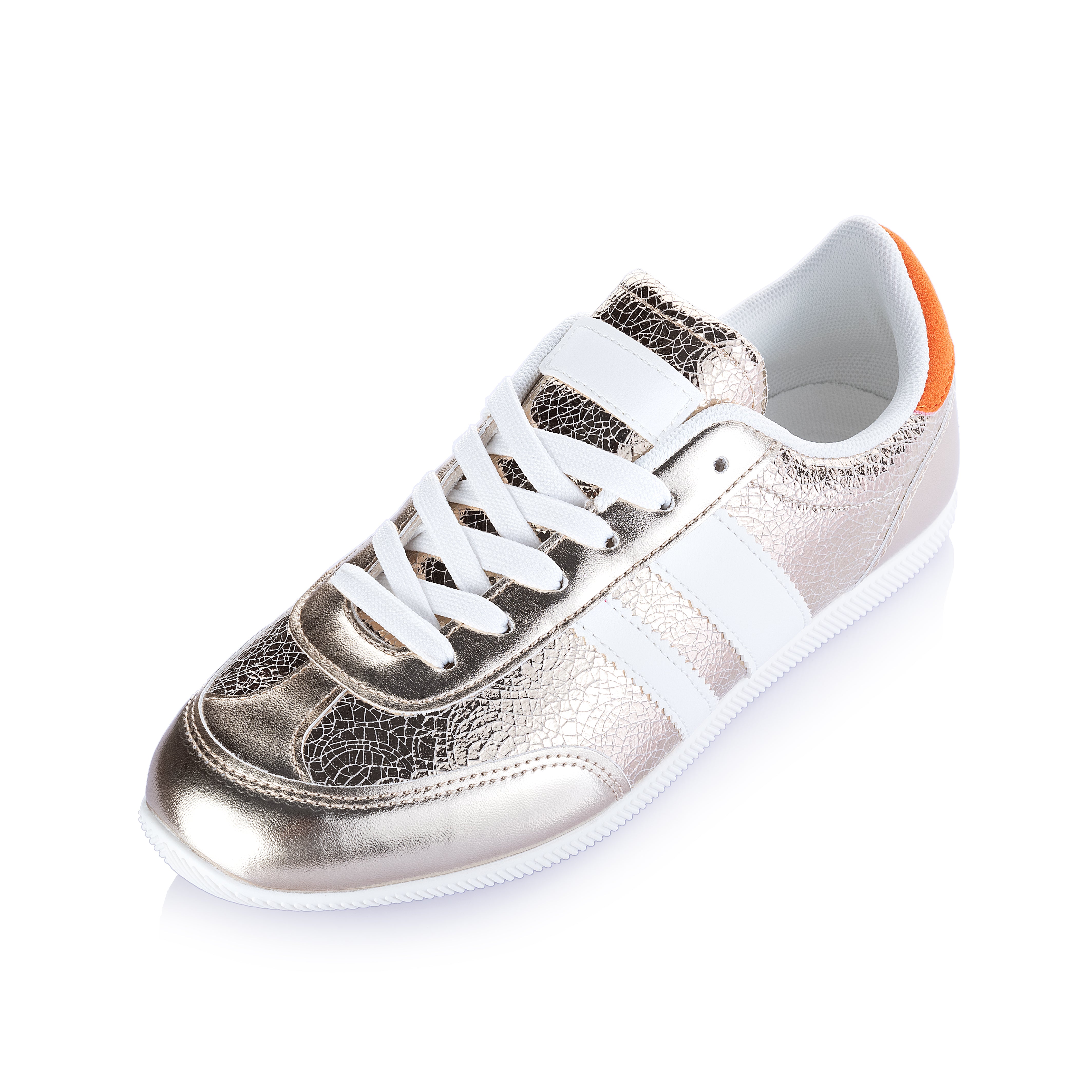 Metallic Track star Sneaker