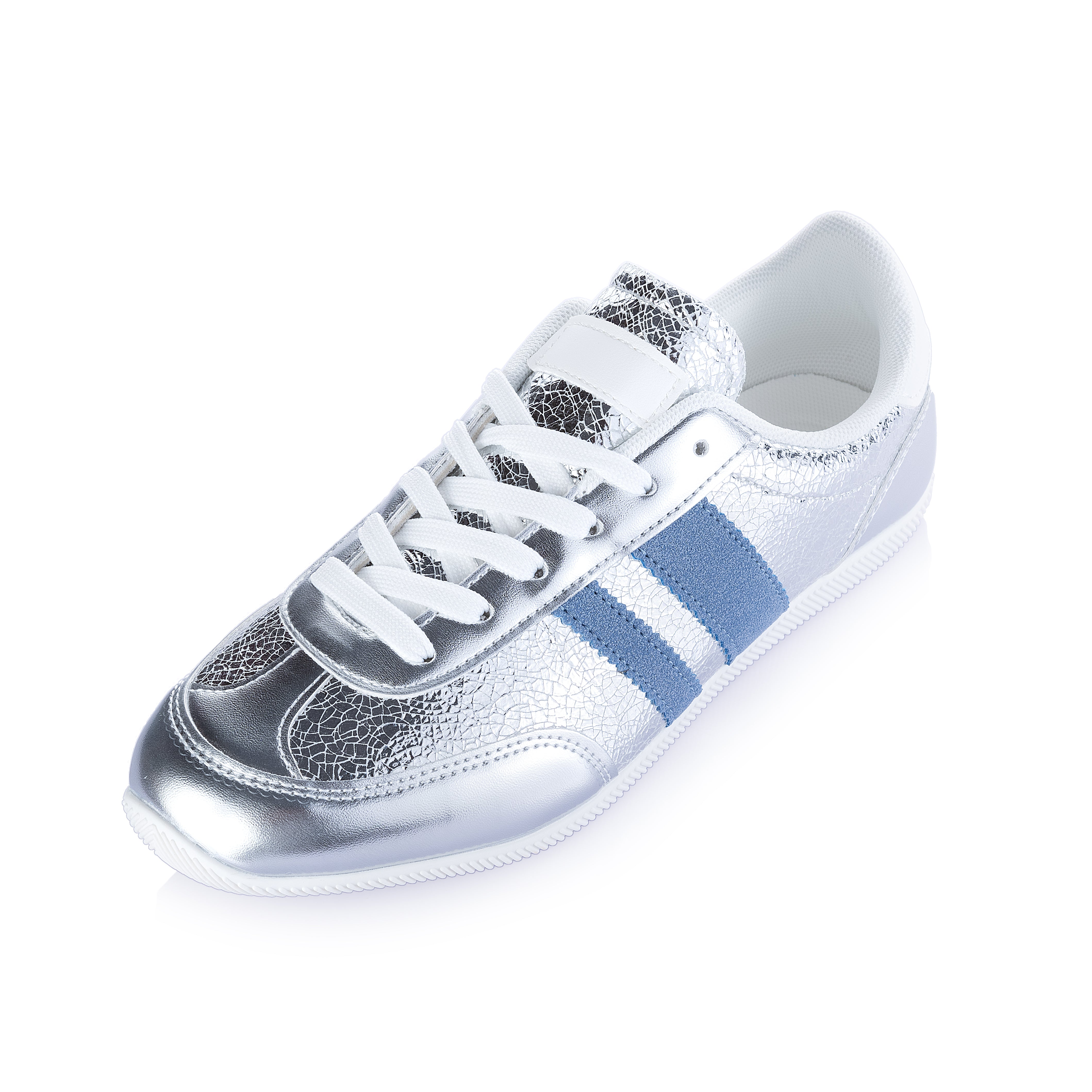 Metallic Track star Sneaker