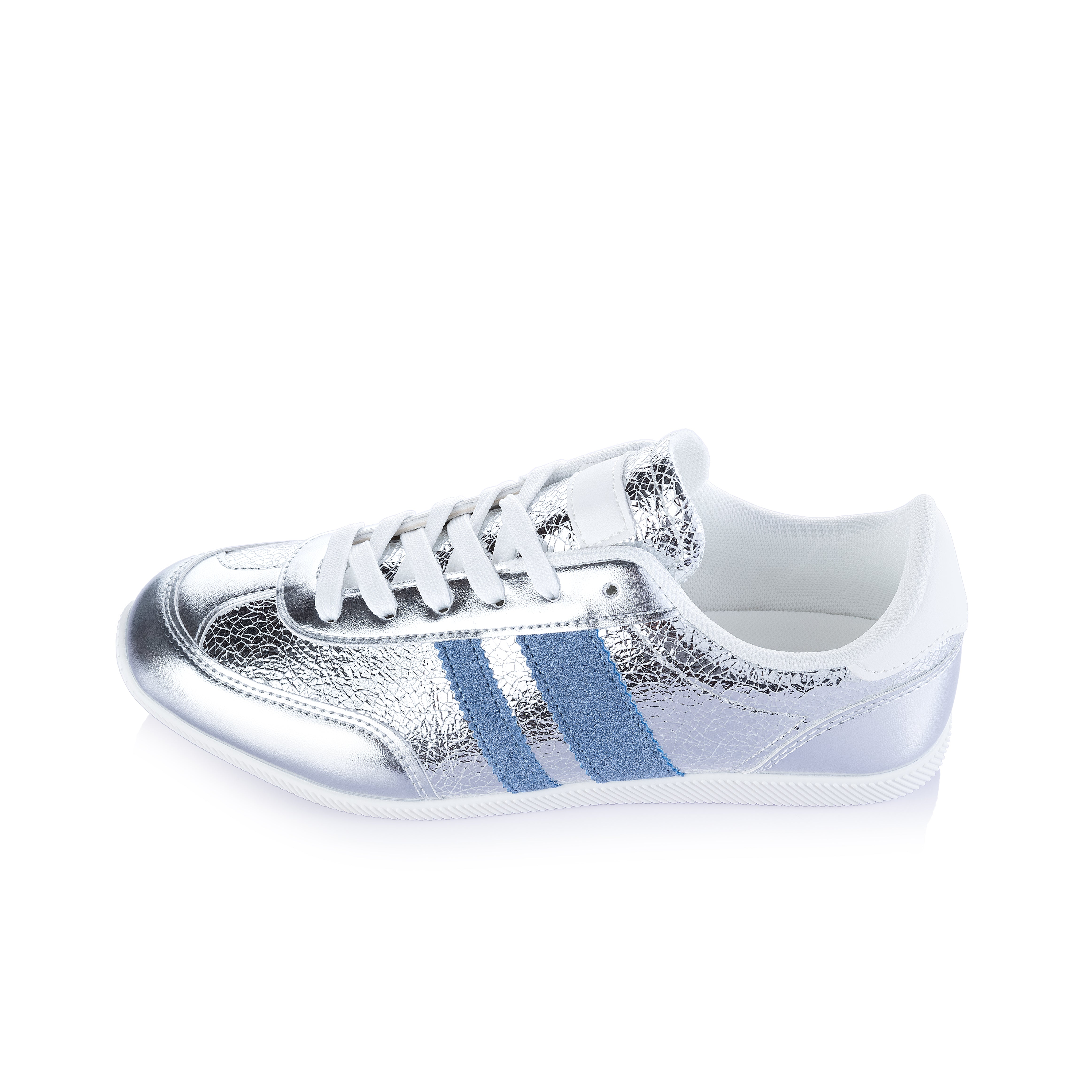 Metallic Track star Sneaker