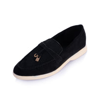 suede slip on shoes loafers