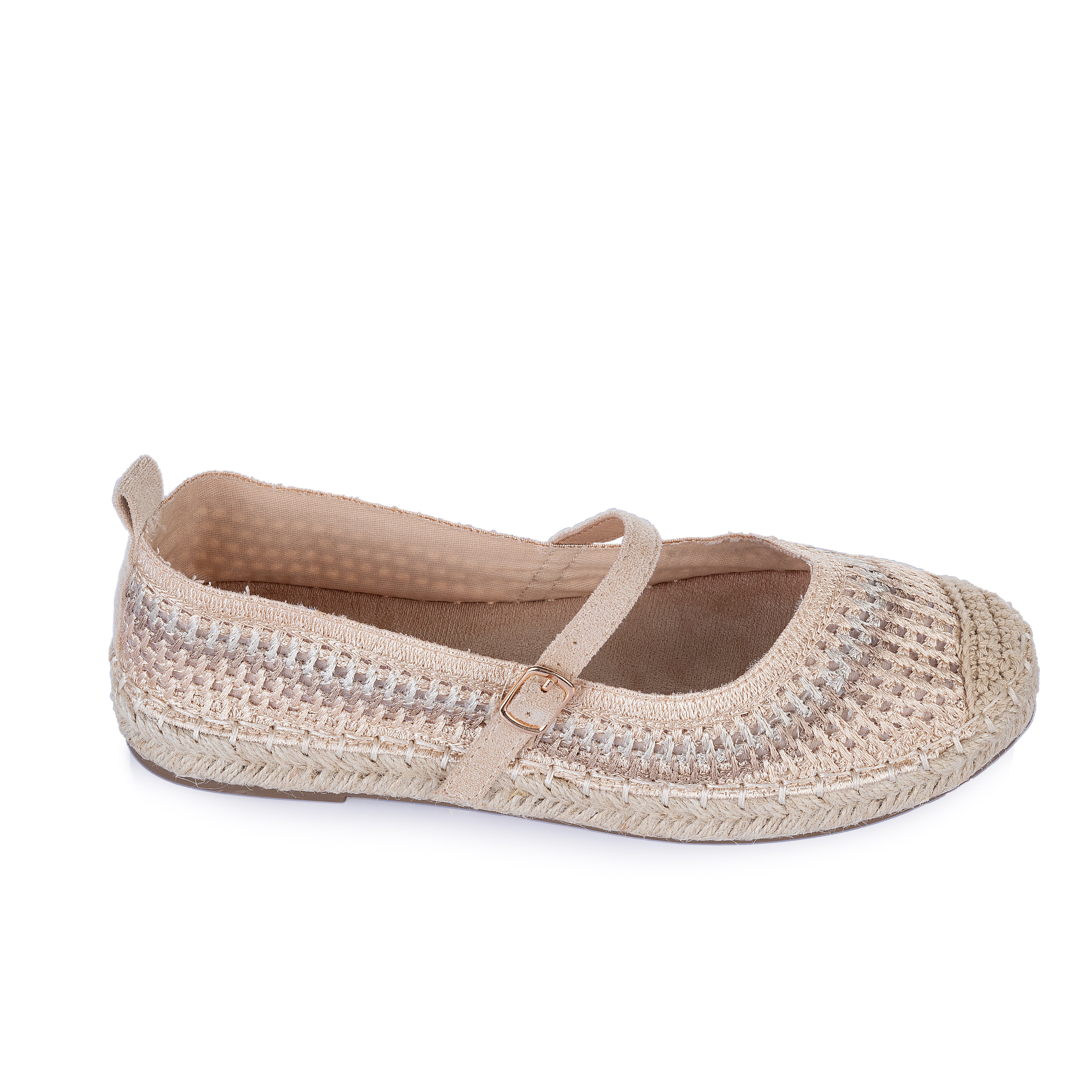 Espadrille Mary Jane Flats