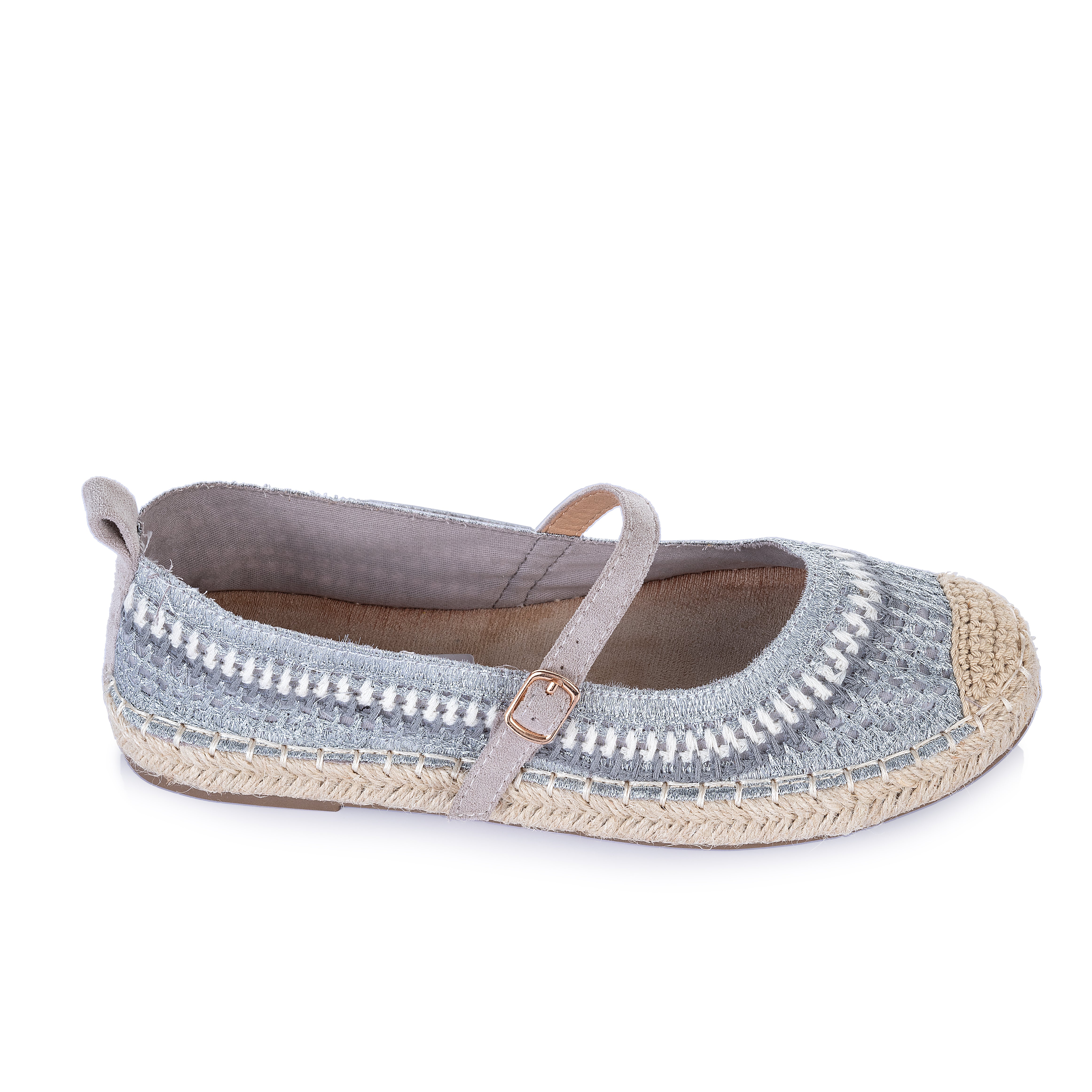 Espadrille Mary Jane Flats