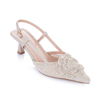 Rosalie Crochet Slingback